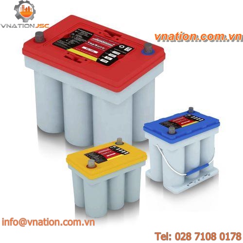 AGM battery / power / deep cycle / for marine applications