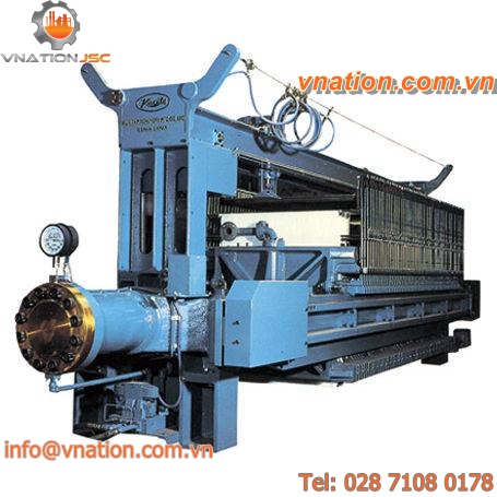 membrane filter press / automatic / high-temperature