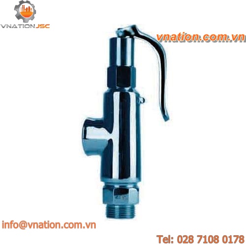 spring safety valve / for tanks / for water systems / silo