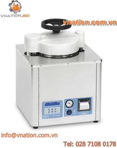 laboratory autoclave / automatic / vertical