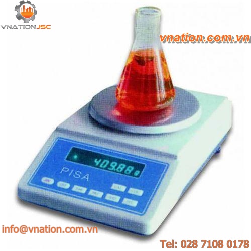compact scales / laboratory / with LED display / stainless steel