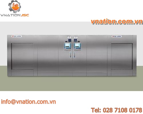 laboratory sterilizer / steam / horizontal / for pharmaceutical industry