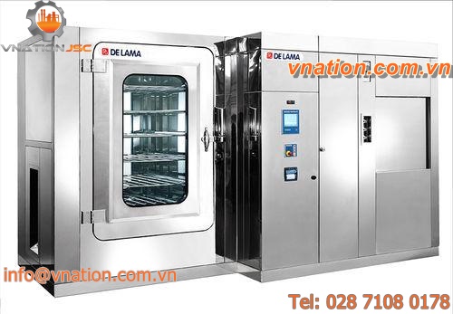 decontamination machine / for the pharmaceutical industry