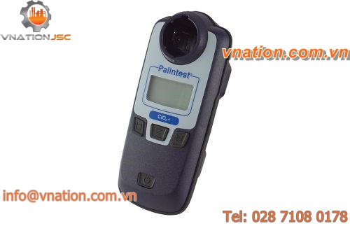 chlorine analyzer / water / power / portable