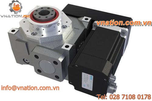 orthogonal electric servo-gearmotor / worm