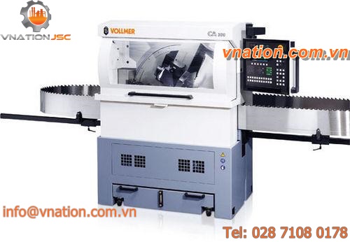belt grinding machine / CNC / for saw blades