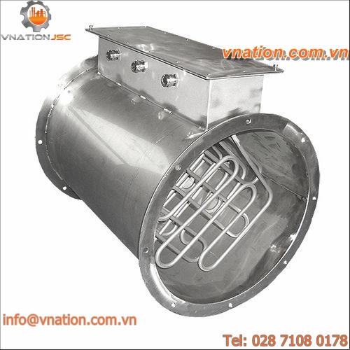 duct heater / for process gas / convection