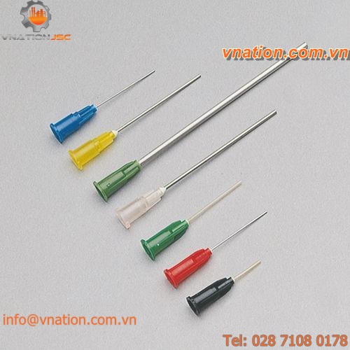 blunt end dispensing tip