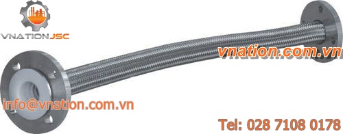 suction hose / stainless steel / PTFE-lined