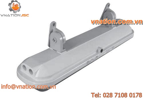 surface-mounted lighting fixture / fluorescent tube / waterproof / for hazardous locations