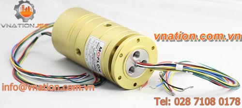 4-passage rotary union / hydraulic / pneumatic / shaft-mounted