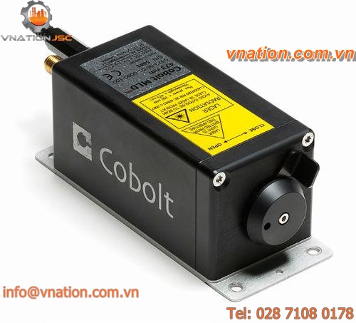 continuous wave laser module / solid-state / red / compact