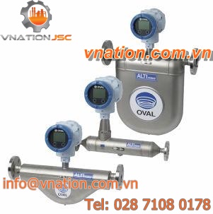 mass flow meter / Coriolis / for gas / in-line