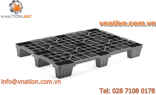 recycled plastic pallet / HDPE / PP / Euro