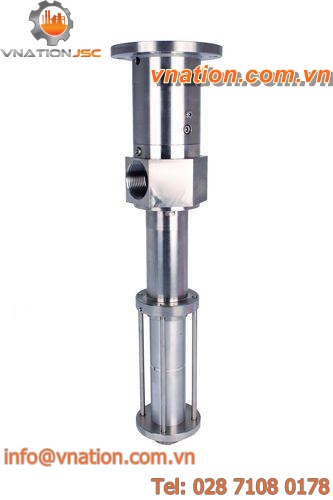 adhesive pump / progressive cavity / for high viscosity fluid / metering