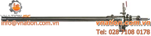filling pipe with pneumatic closure