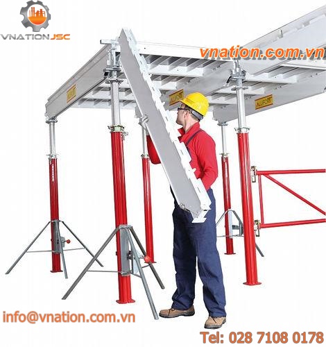 slab formwork / aluminum / for concrete