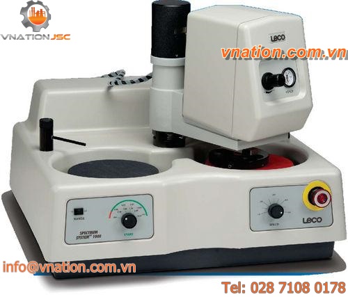 planar polishing machine / semi-automatic / for metallographic samples / grinding