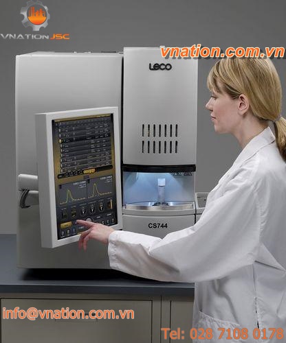 sulfur analyzer / carbon / combustion / benchtop