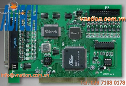 2-axis motion control card / advanced / servo / stepper