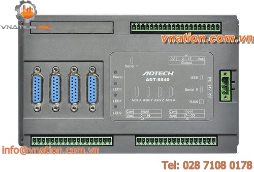 4-axis motion control card / stand-alone / servo / high-performance