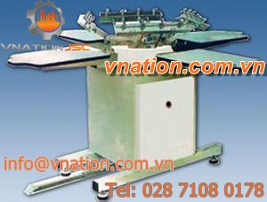 manual screen printing machine / for textiles