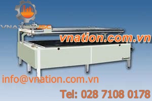 automatic screen printing machine / for the glass industry / for rigid materials