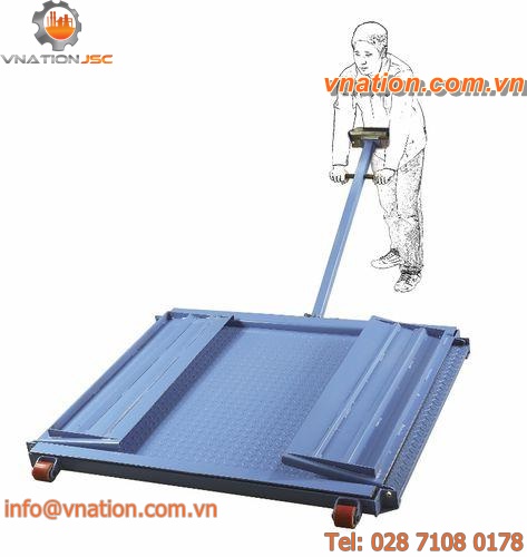 floor scales / with separate indicator / stainless steel