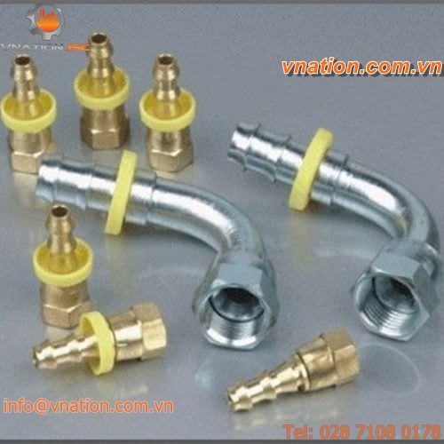 push-to-connect fitting / straight / for hoses