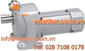 three-phase gearmotor / single-phase / parallel-shaft / spur