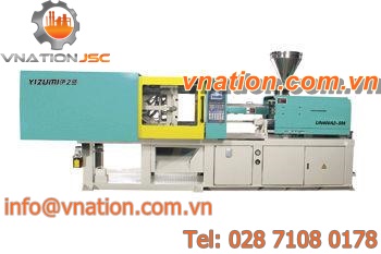 horizontal injection molding machine / hydraulic / servo-electric / fast-cycling