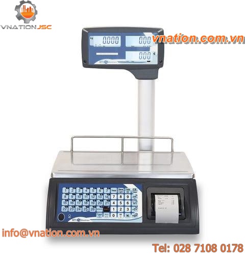 tabletop scales / with LCD display / commercial
