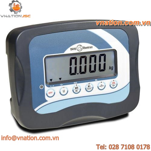 LCD display weight indicator / IP54