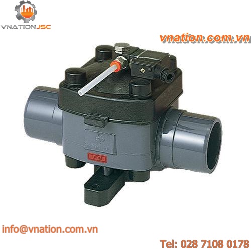 diaphragm valve / PVC