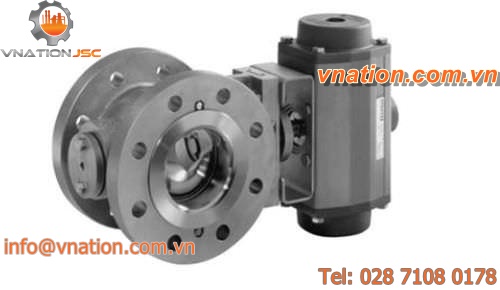 ball valve / pneumatic / regulating