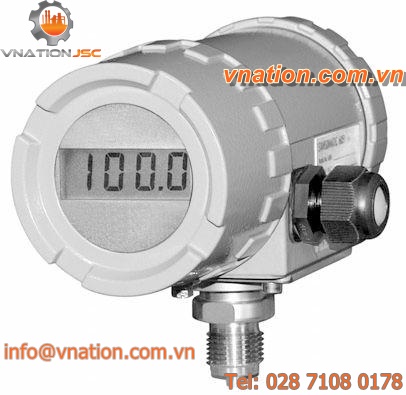gauge pressure transmitter / absolut / with display