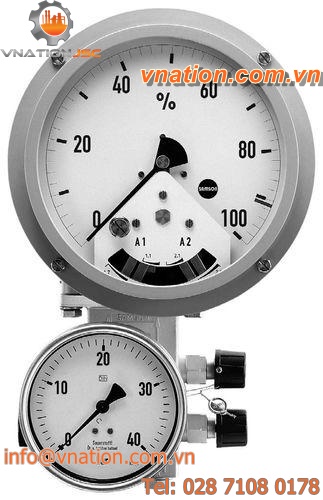 differential-pressure flow meter / for gas / for liquids / insertion