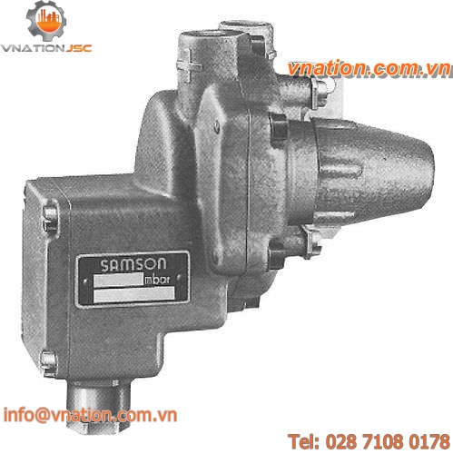 differential pressure switch / for gas / for liquids / for steam