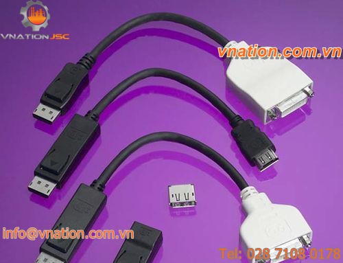 DisplayPort cable / video / audio / multi-conductor