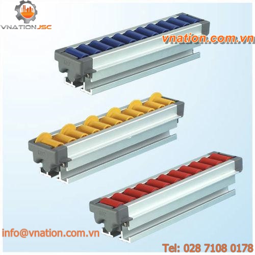 roller conveyor / long-distance / for heavy loads / horizontal
