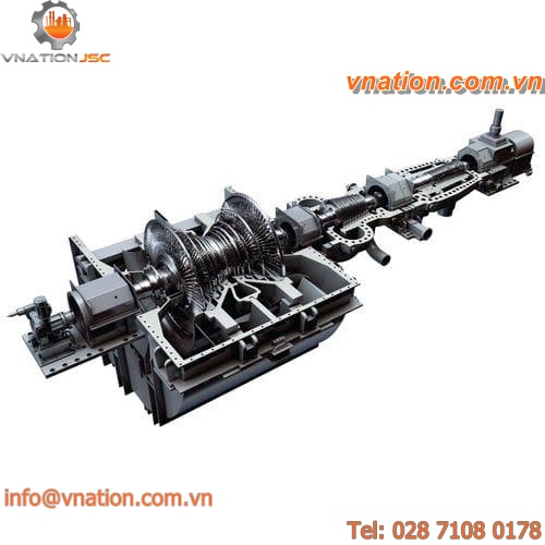 steam turbine / combined-cycle / power plant / for power generation