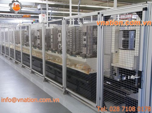 machine frame and housing / aluminum
