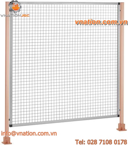 machine enclosure partition / wire mesh