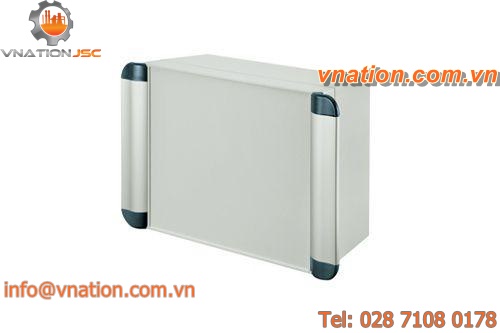control enclosure / for suspension arm systems / screw cover / with hinged cover