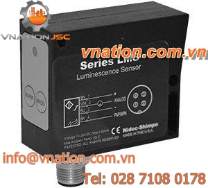 rectangular luminescence sensor / LMS / for packaging machines