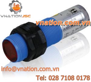 reflex type photoelectric sensor / cylindrical