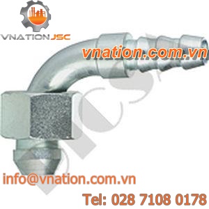 hydraulic adapter / for hose / female hose / hexagonal