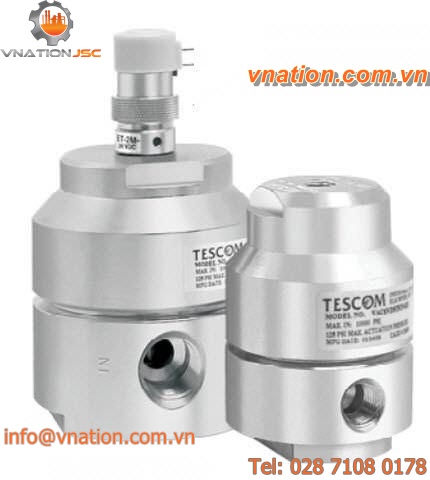 ball valve / control / for oxygen / compact
