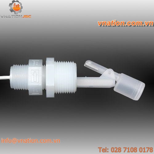 float level switch / for liquids / side-mount / plastic