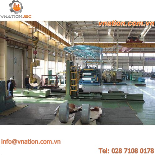 film packaging machine / for copper coils / automatic